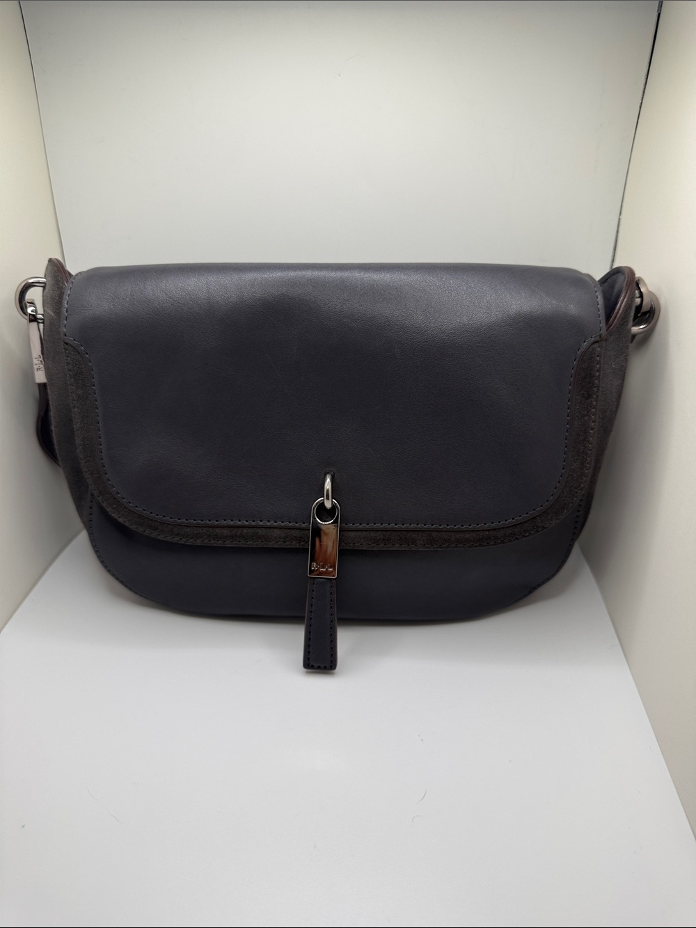 Lauren Ralph Lauren Grey Berwick Nora Crossbody